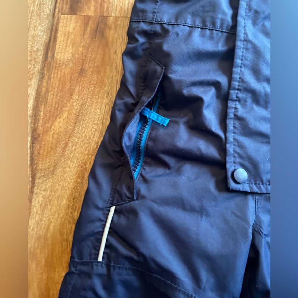 Northwest Blue, Baby Boy Bibbed Snow Pants - Picture 4 of 6
